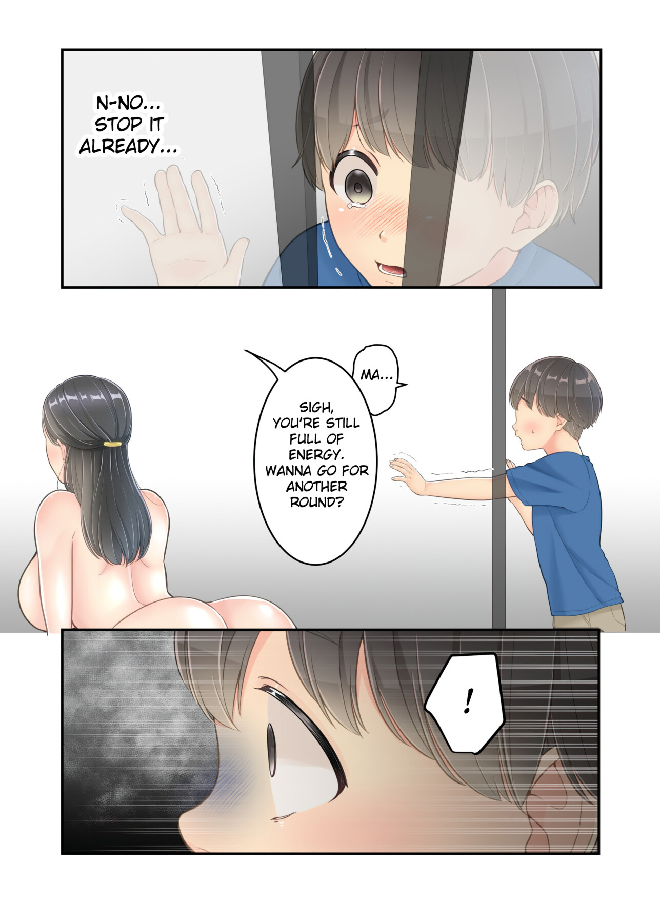 Hentai Manga Comic-My mom and the delivery guy.-Read-54
